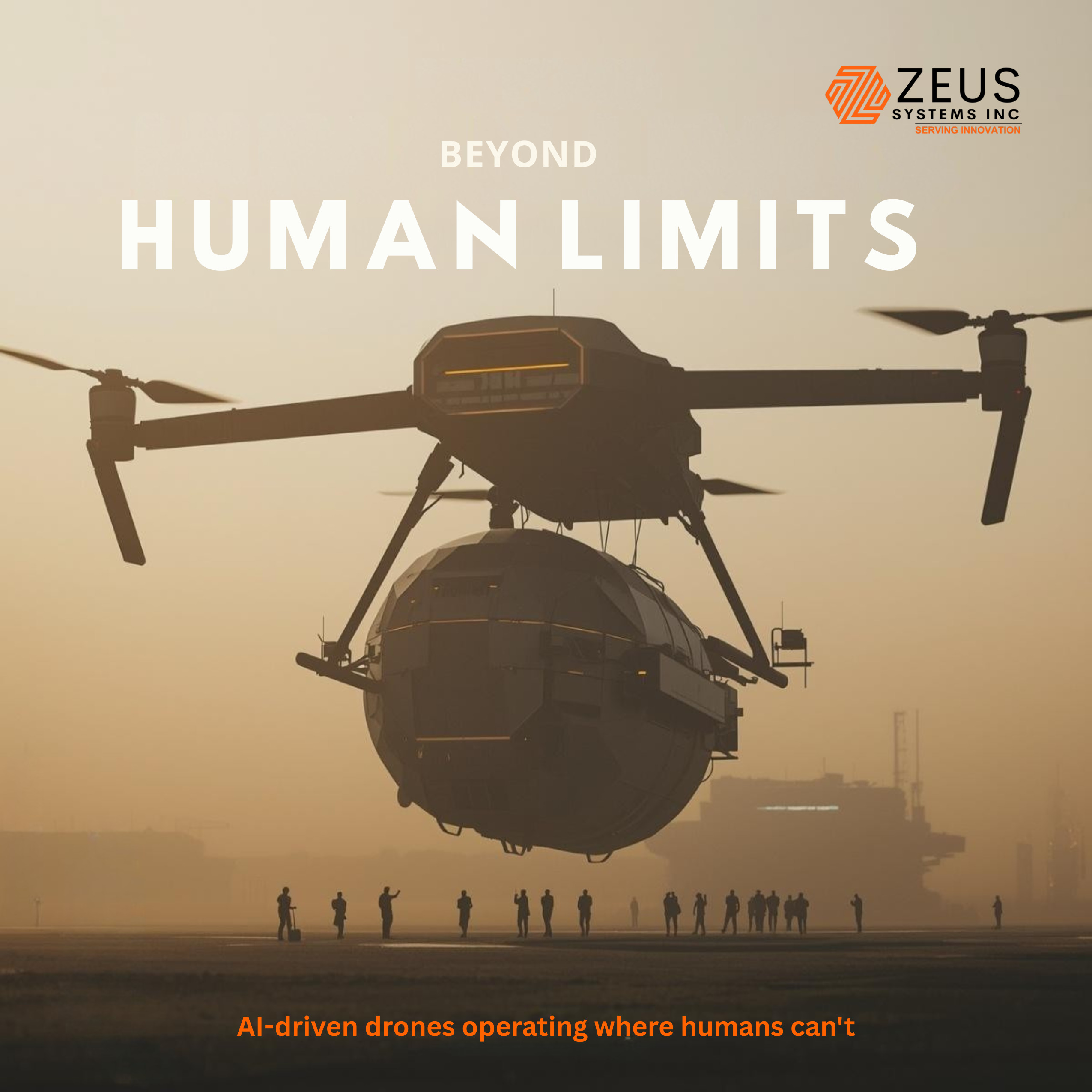 AI driven drones